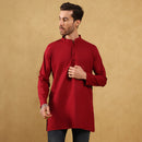 Khadi Cotton Short Kurta