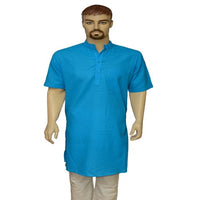 Khadi Cotton Kurta (Half Sleeves)