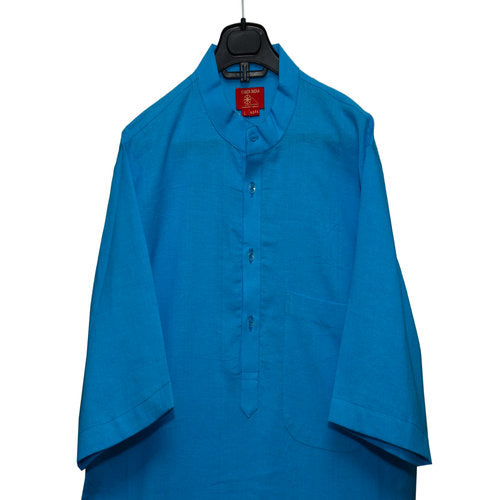 Khadi Cotton Kurta (Half Sleeves)