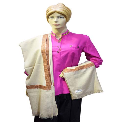 Semi-Pashmina Shawl (Embroidered)