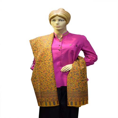 Golden Mustard / 82 x 39 inches