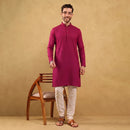 Khadi Men's Cotton Long Kurta