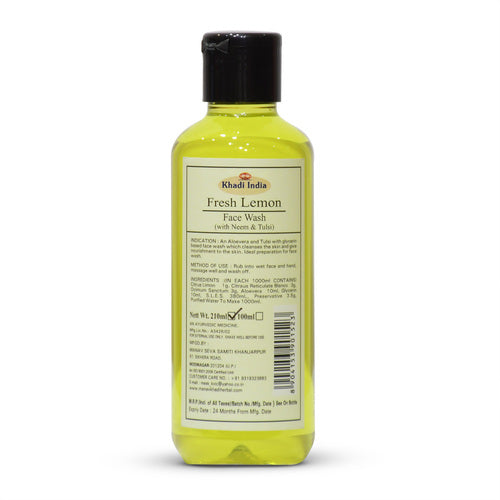 Ayurvedic Fresh Lemon Face Wash