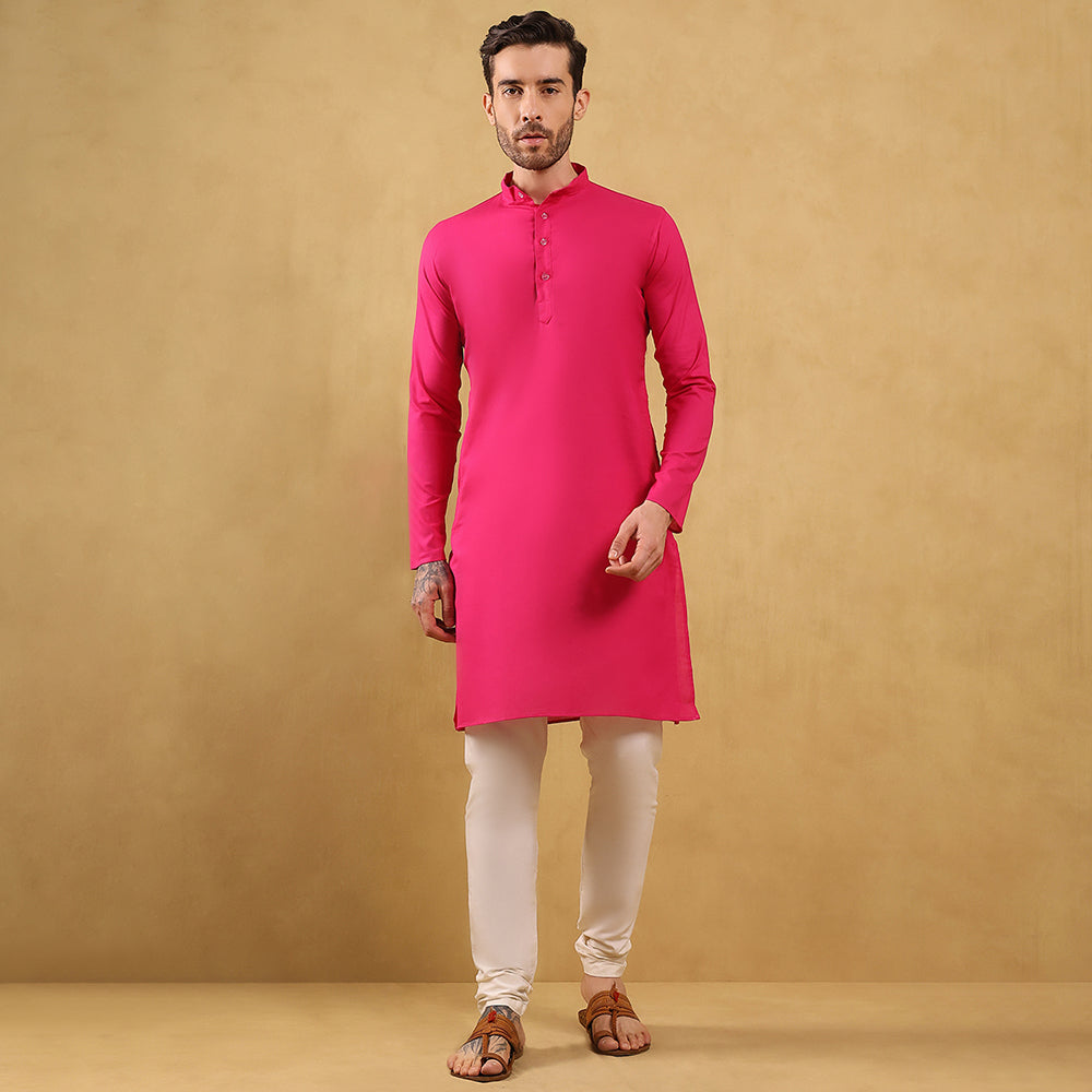 Khadi Cotton Kurta (Full Sleeves)