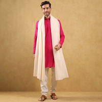 खादी सेमी-पश्मीना शॉल