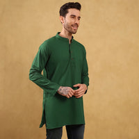 Khadi Men’s Cotton Short Kurta
