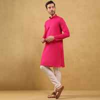 Khadi Cotton Kurta (Full Sleeves)