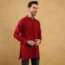 Khadi Cotton Short Kurta