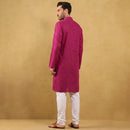Khadi Men's Cotton Long Kurta