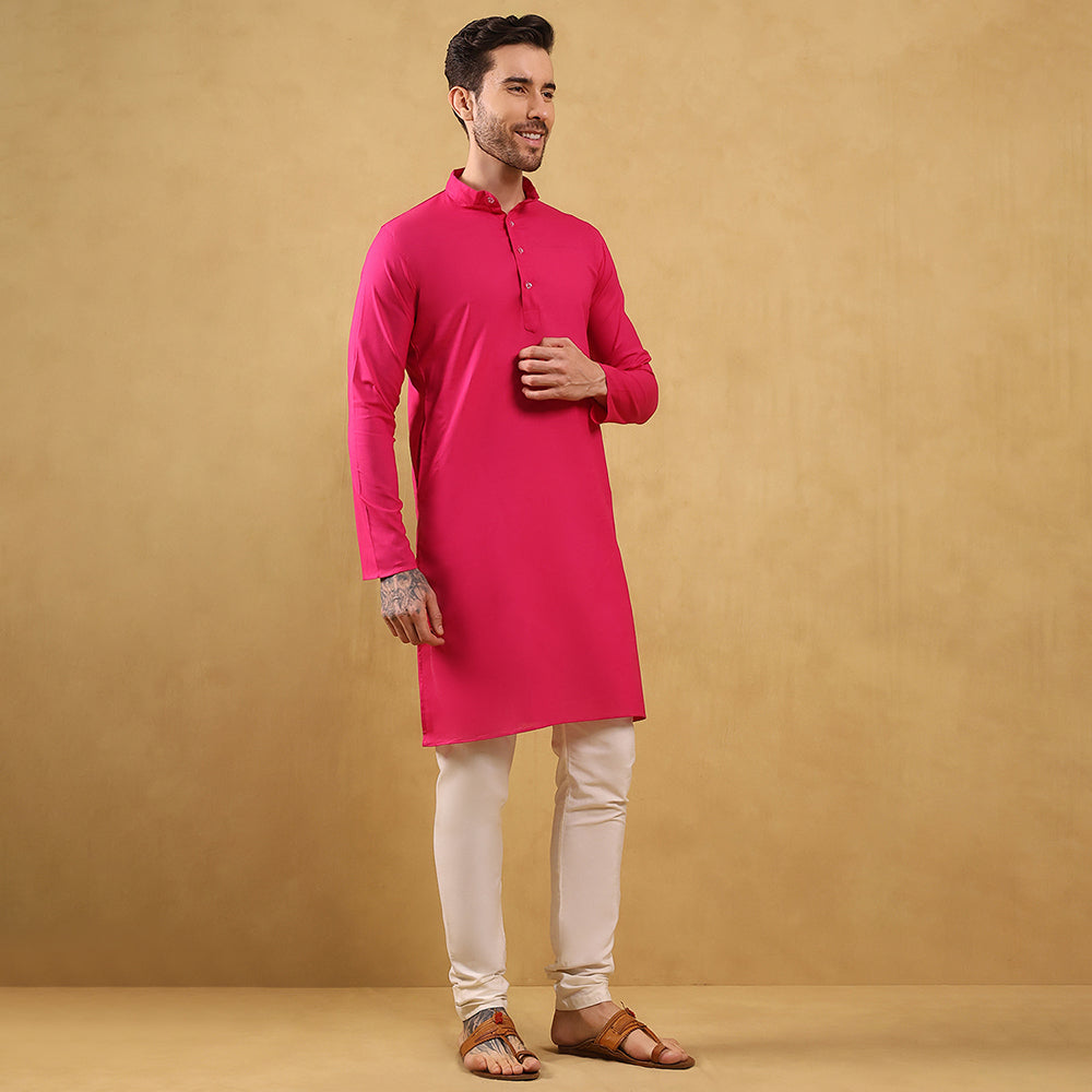 Khadi Cotton Kurta (Full Sleeves)