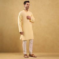 Khadi Cotton Kurta (Full Sleeves)