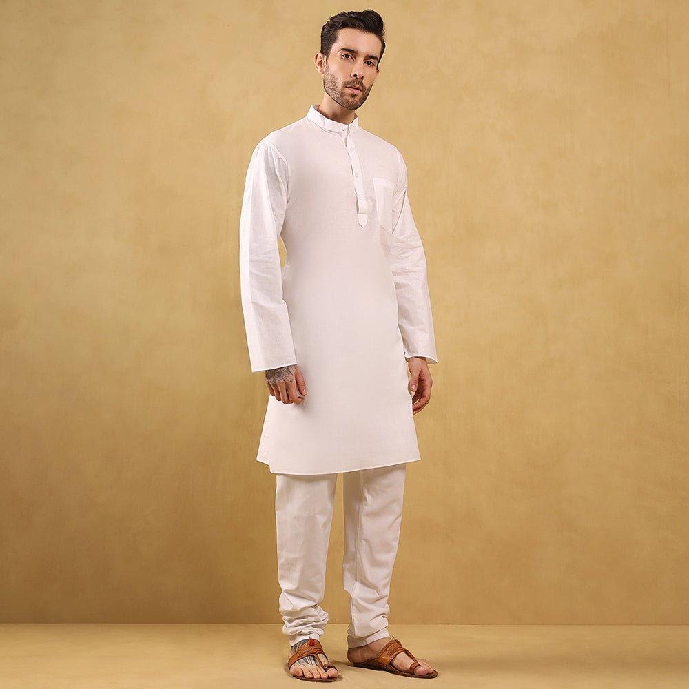 Khadi Cotton Kurta (Full Sleeves)