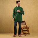Khadi Men’s Cotton Short Kurta