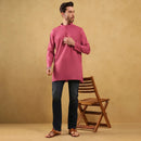 Khadi Men’s Cotton Kurta (Half Sleeves)