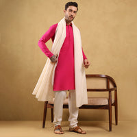 खादी सेमी-पश्मीना शॉल