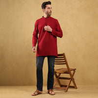 Khadi Cotton Short Kurta