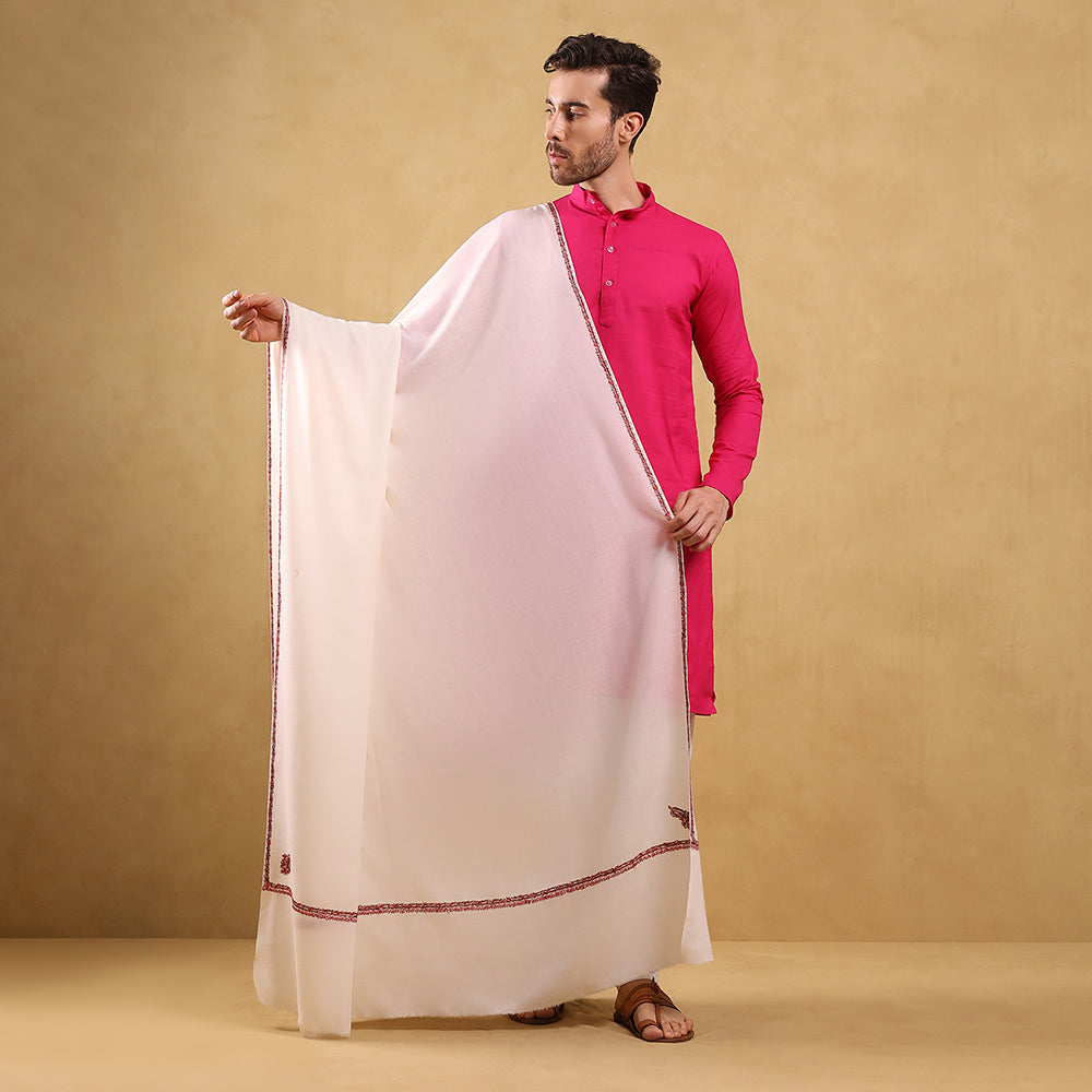 Khadi Semi-Pashmina Shawl