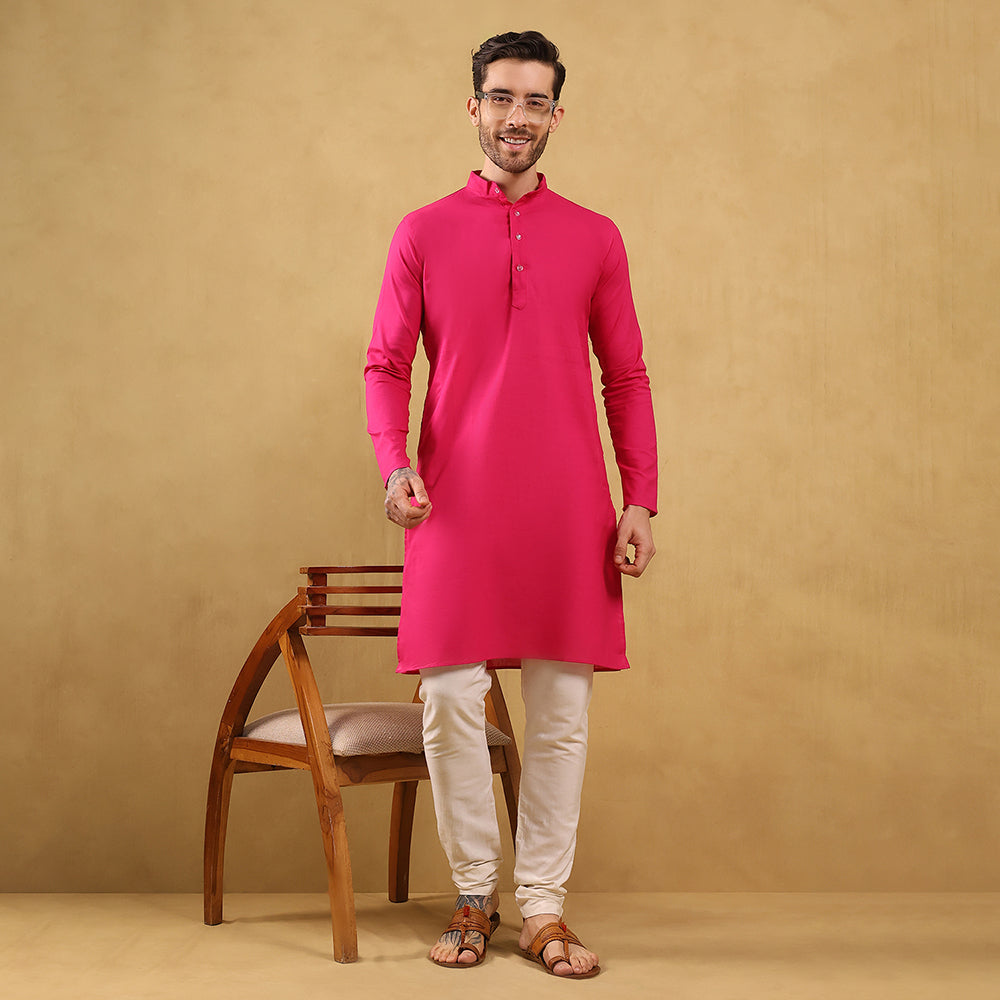 Khadi Cotton Kurta (Full Sleeves)