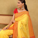 Khadi Fine Muslin Saree Weaving Design