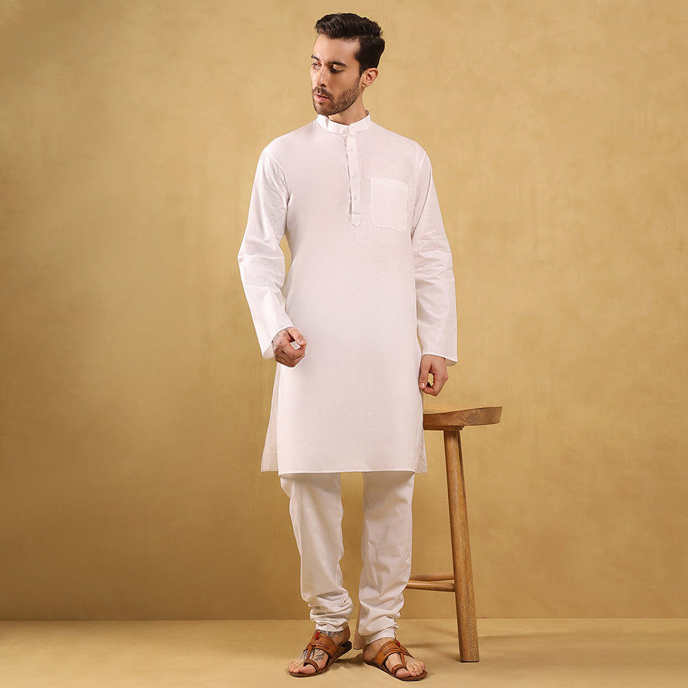Khadi Cotton Kurta (Full Sleeves)