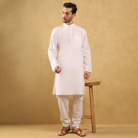 Khadi Cotton Kurta (Full Sleeves)