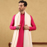 खादी सेमी-पश्मीना शॉल