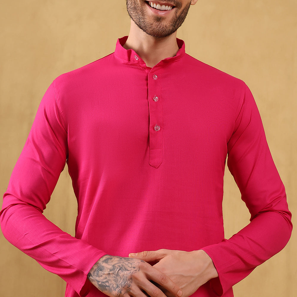 Khadi Cotton Kurta (Full Sleeves)