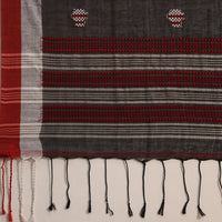 Fine Muslin Saree Dhankhali Design