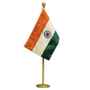 National Flag for Table with Single Stand
