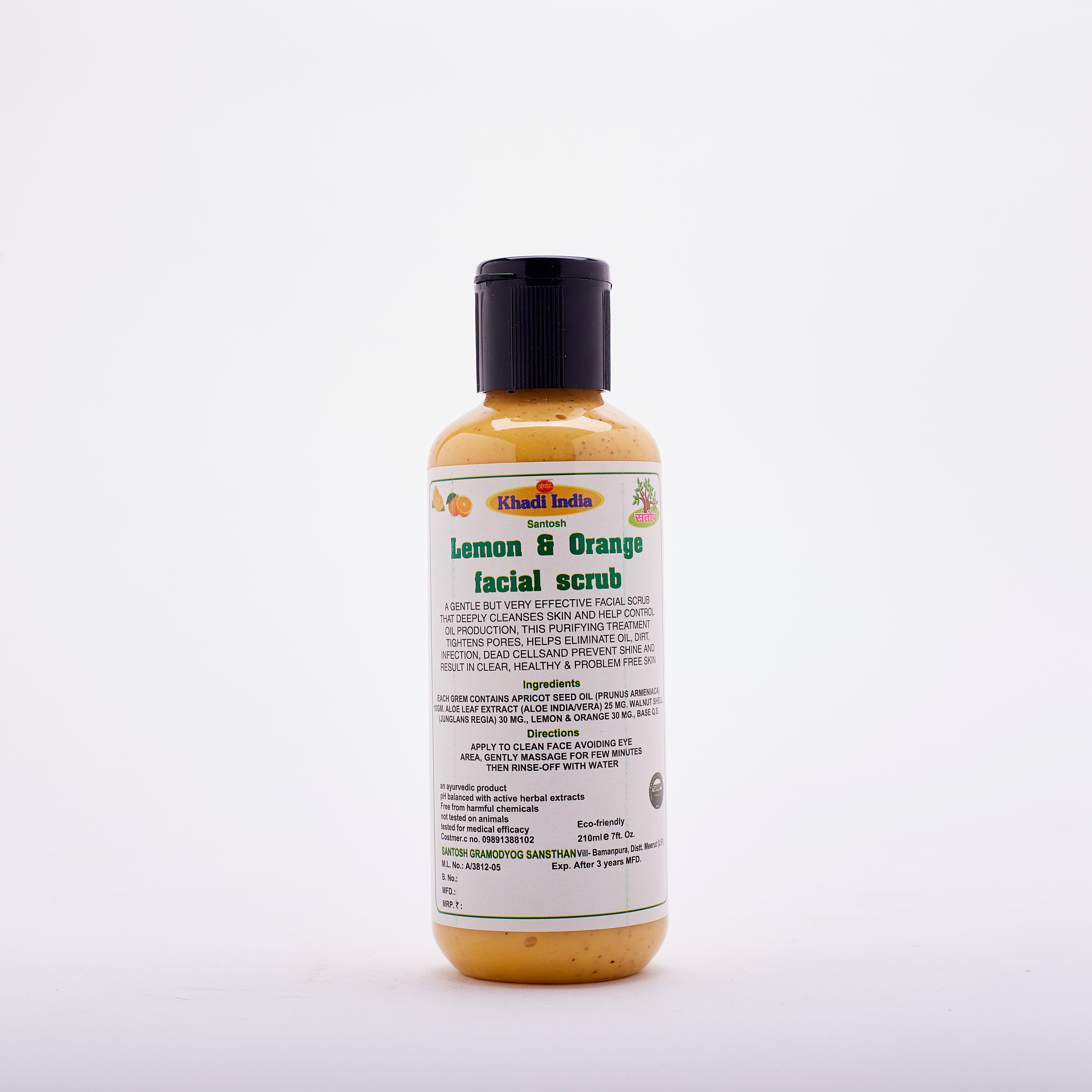 Ayurvedic Lemon & Orange Facial Scrub