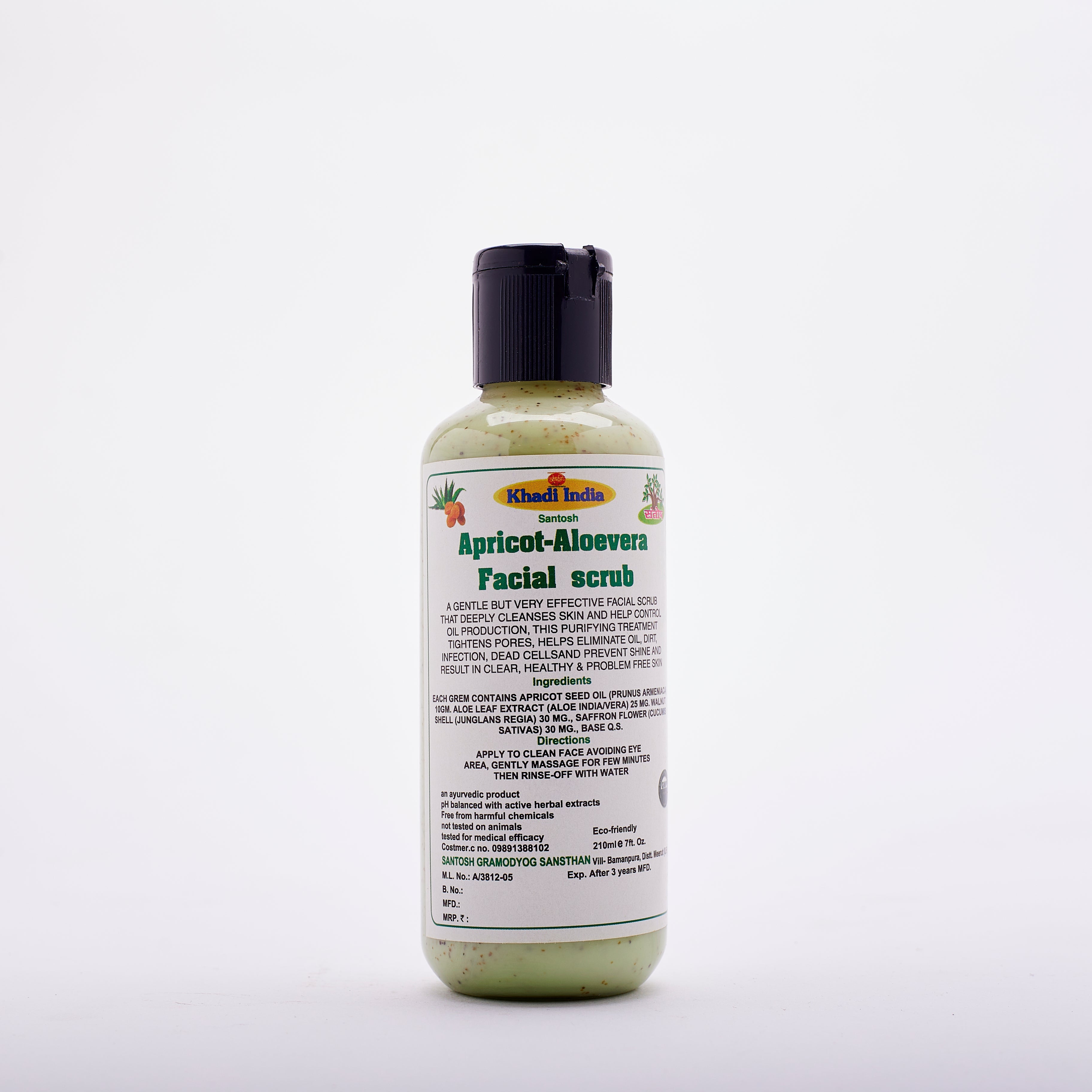 Ayurvedic Apricot & Aloevera Facial Scrub