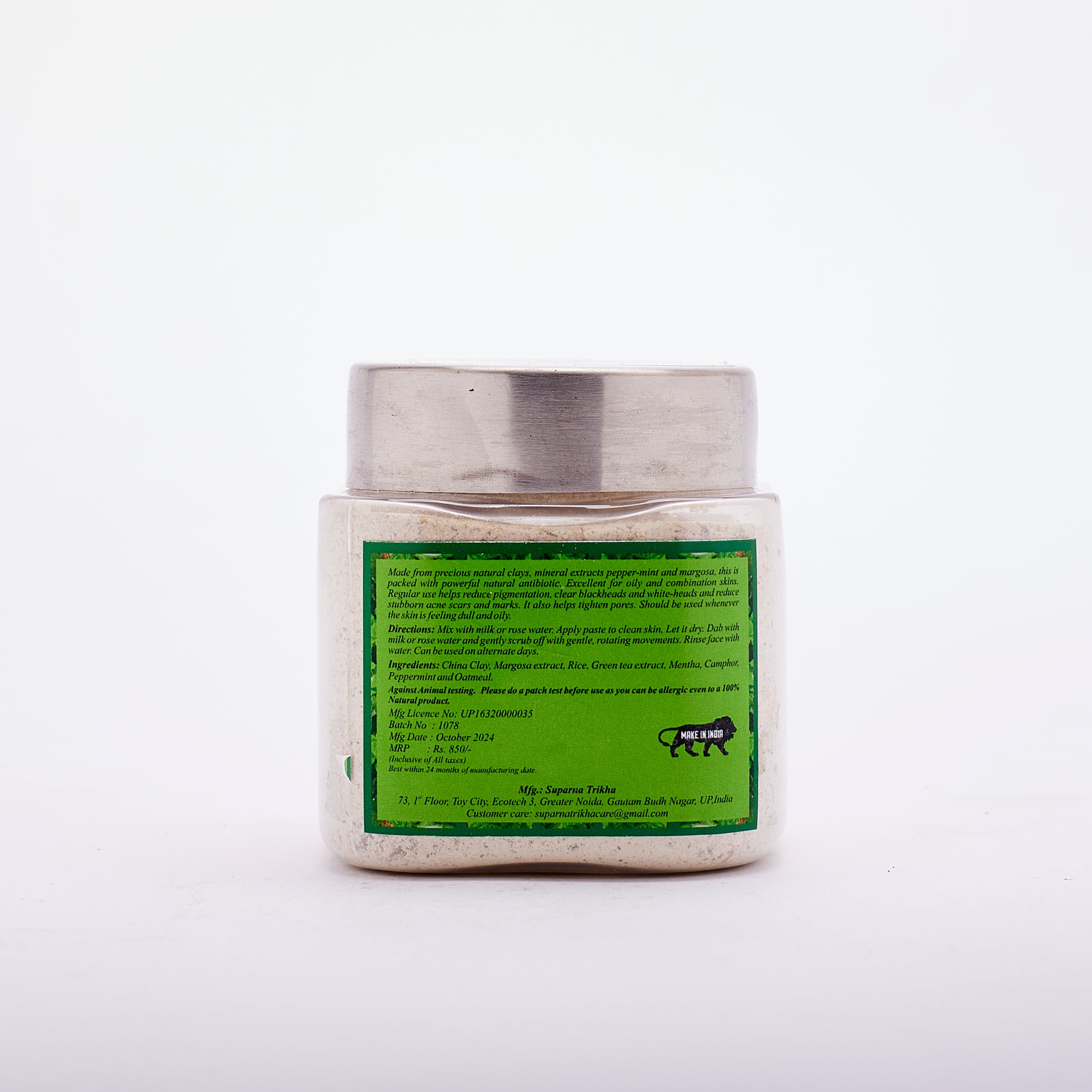 Mint & Mogra Scrub