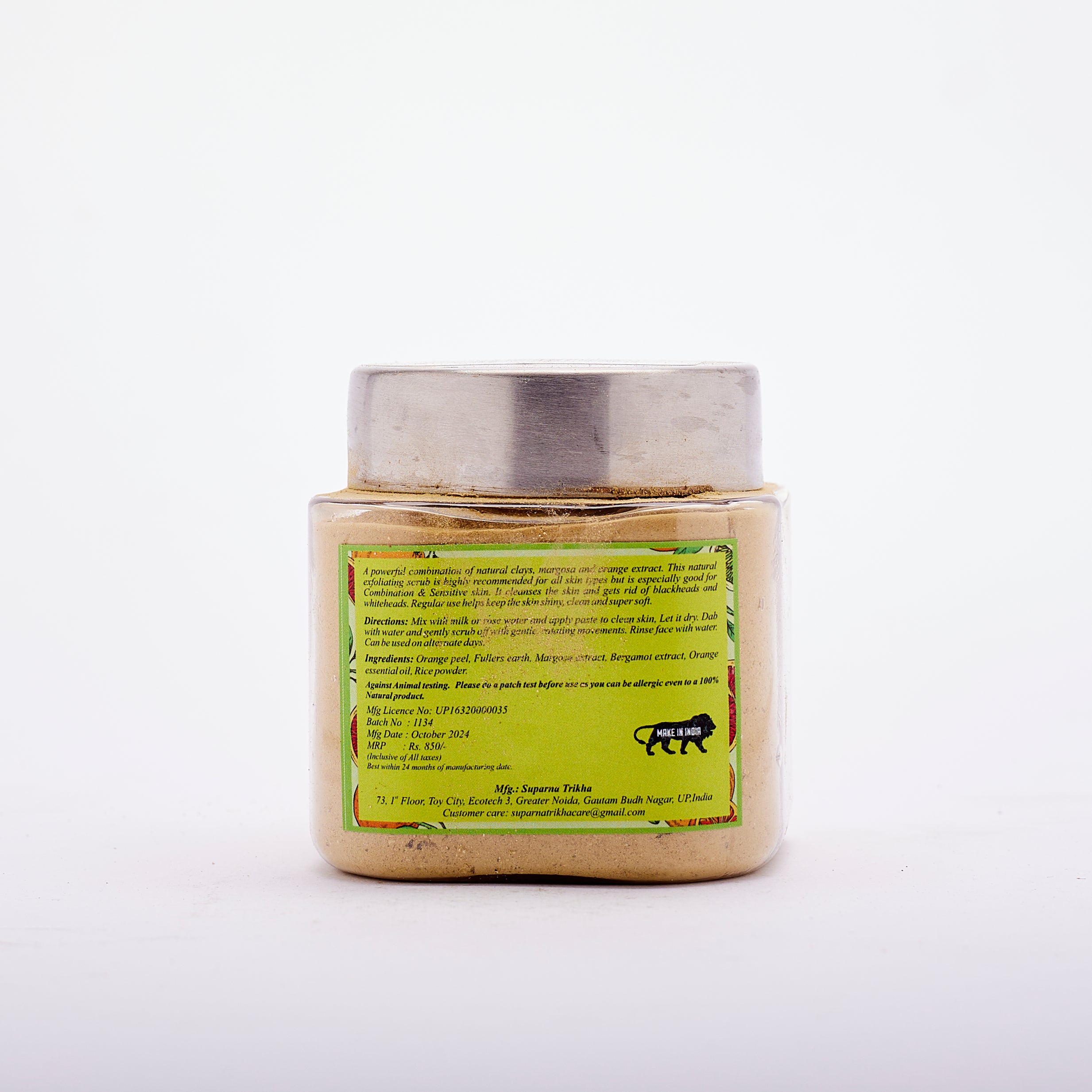 Orange & Bergamot Scrub