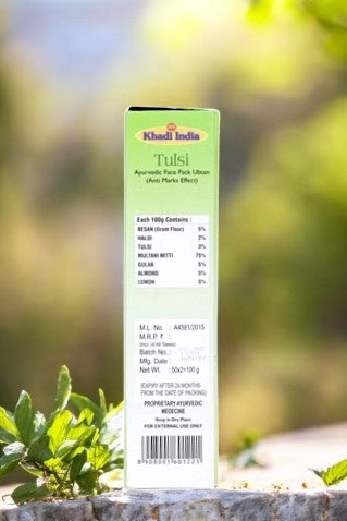 Ayurvedic Tulsi Face Pack Ubtan