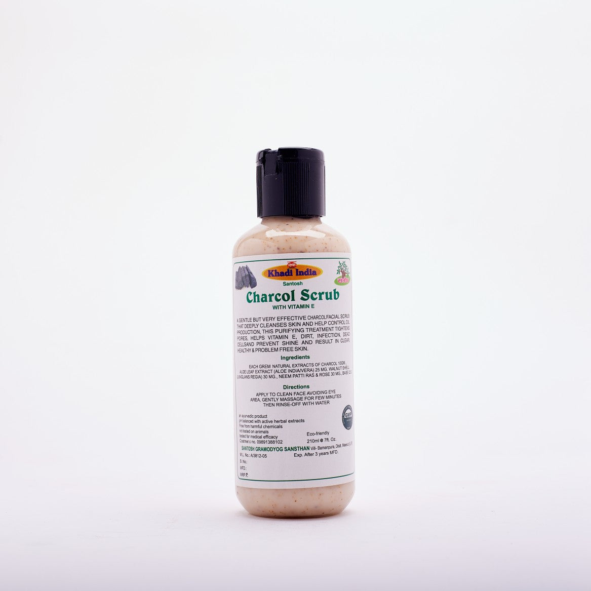 Ayurvedic Charcoal Facial Scrub