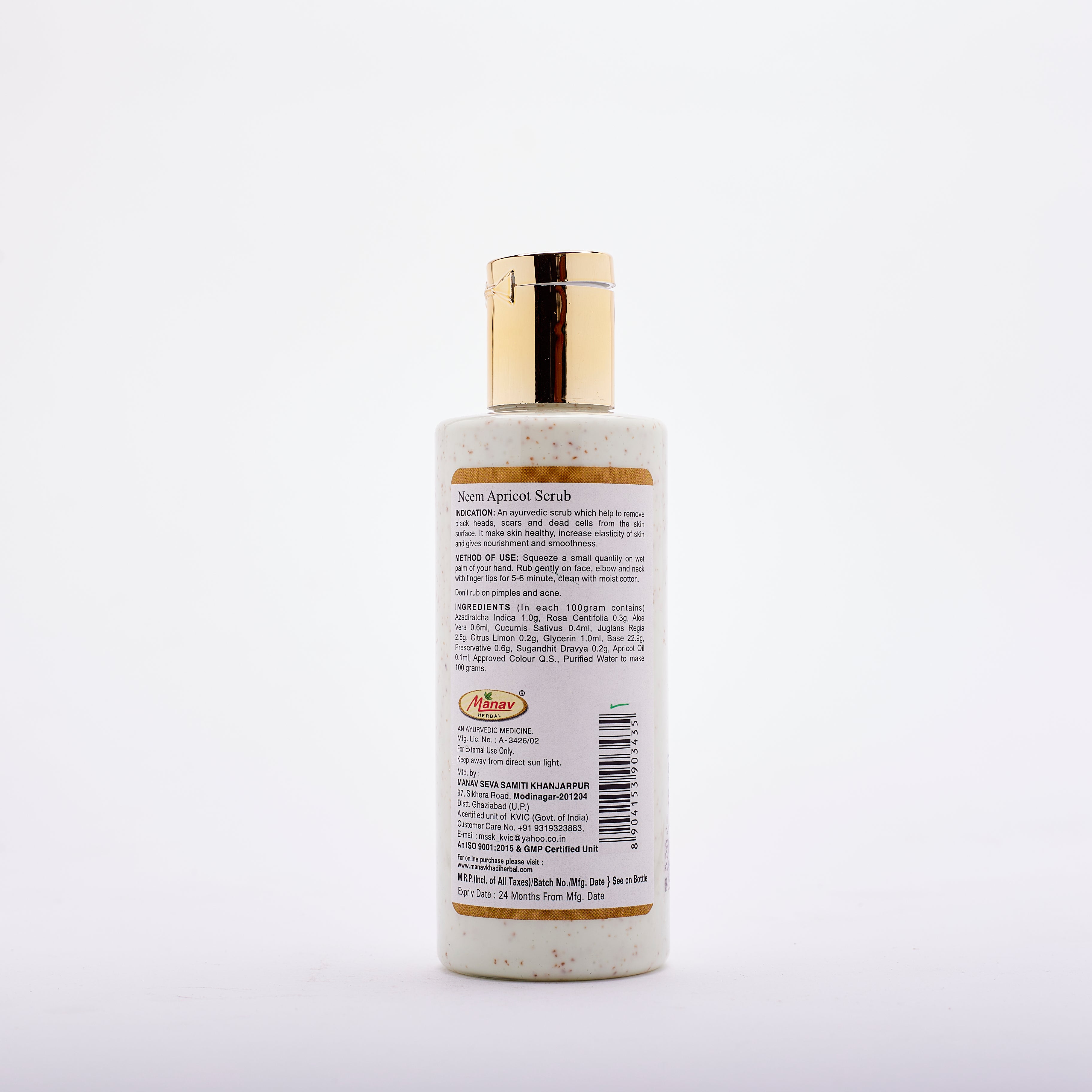 Ayurvedic Neem Apricot Scrub