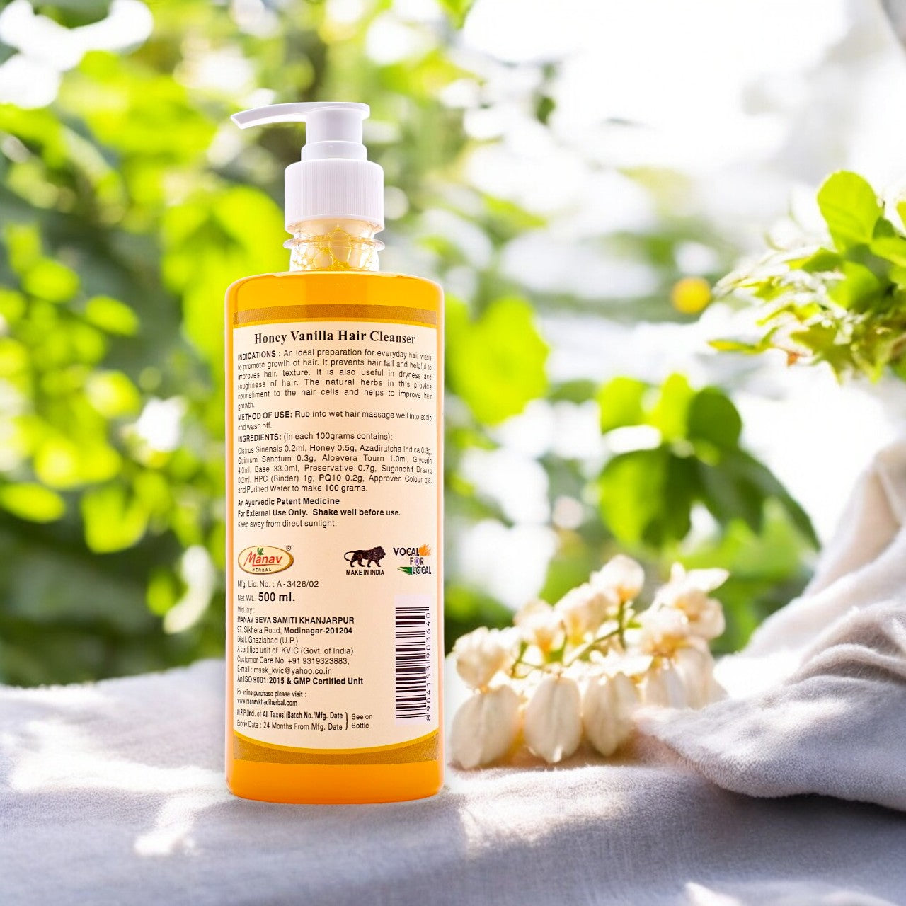 Honey Vanilla Hair Cleanser