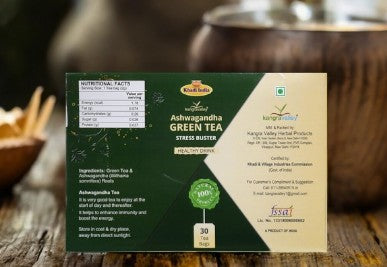 Ashwagandha Green Tea (Dip Dip)