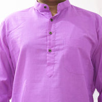 Khadi Cotton Kurta (Full Sleeves)