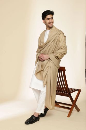 खादी सेमी-पश्मीना शॉल