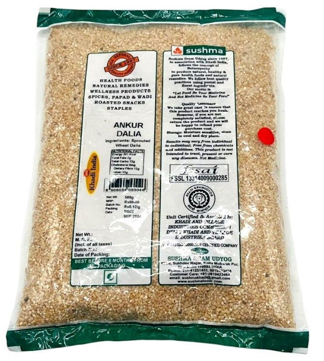 Khadi Wheat Dalia Roasted