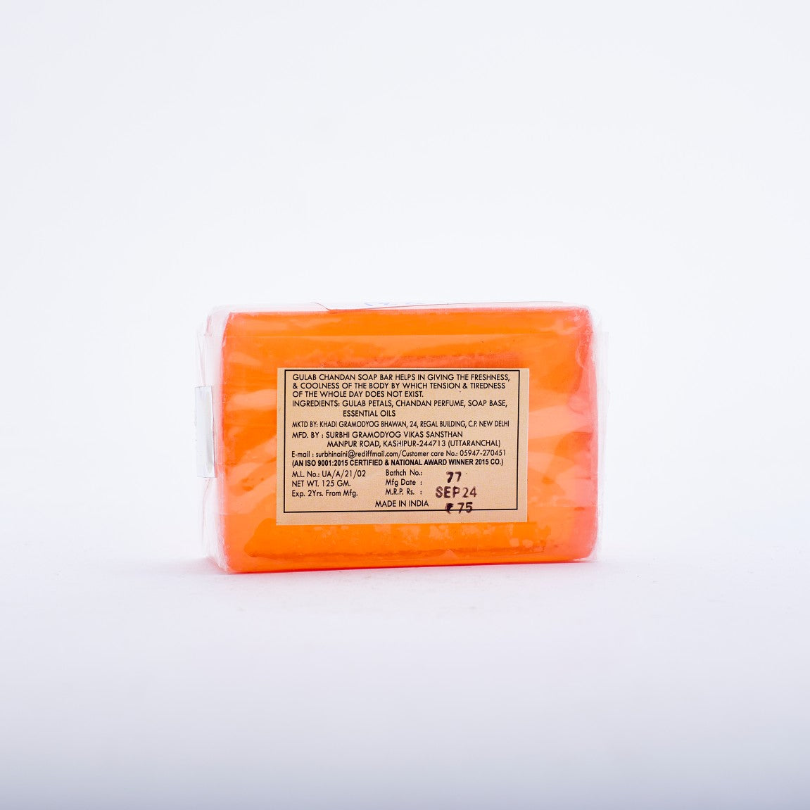 Gulab Chandan Handmade Soap With Essential Oils