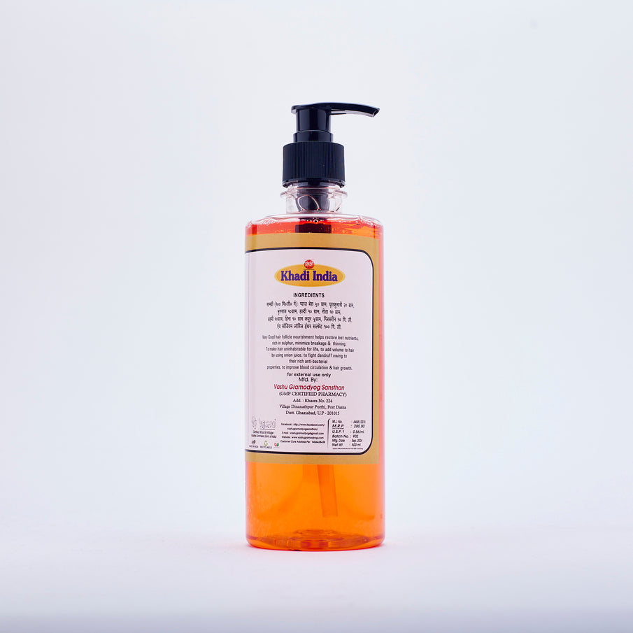 लाल प्याज से बना हेयर क्लींजर