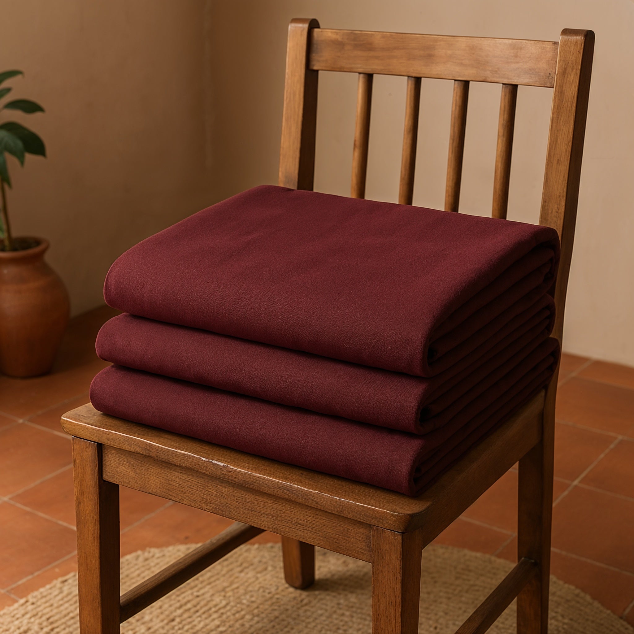 Maroon / 90 cm (36 inches)