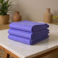 Khadi Cotton Fabric (Purple)