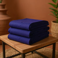 Khadi Cotton Fabric (Indigo)