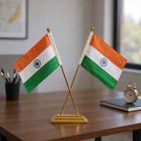 Khadi National Table Flag